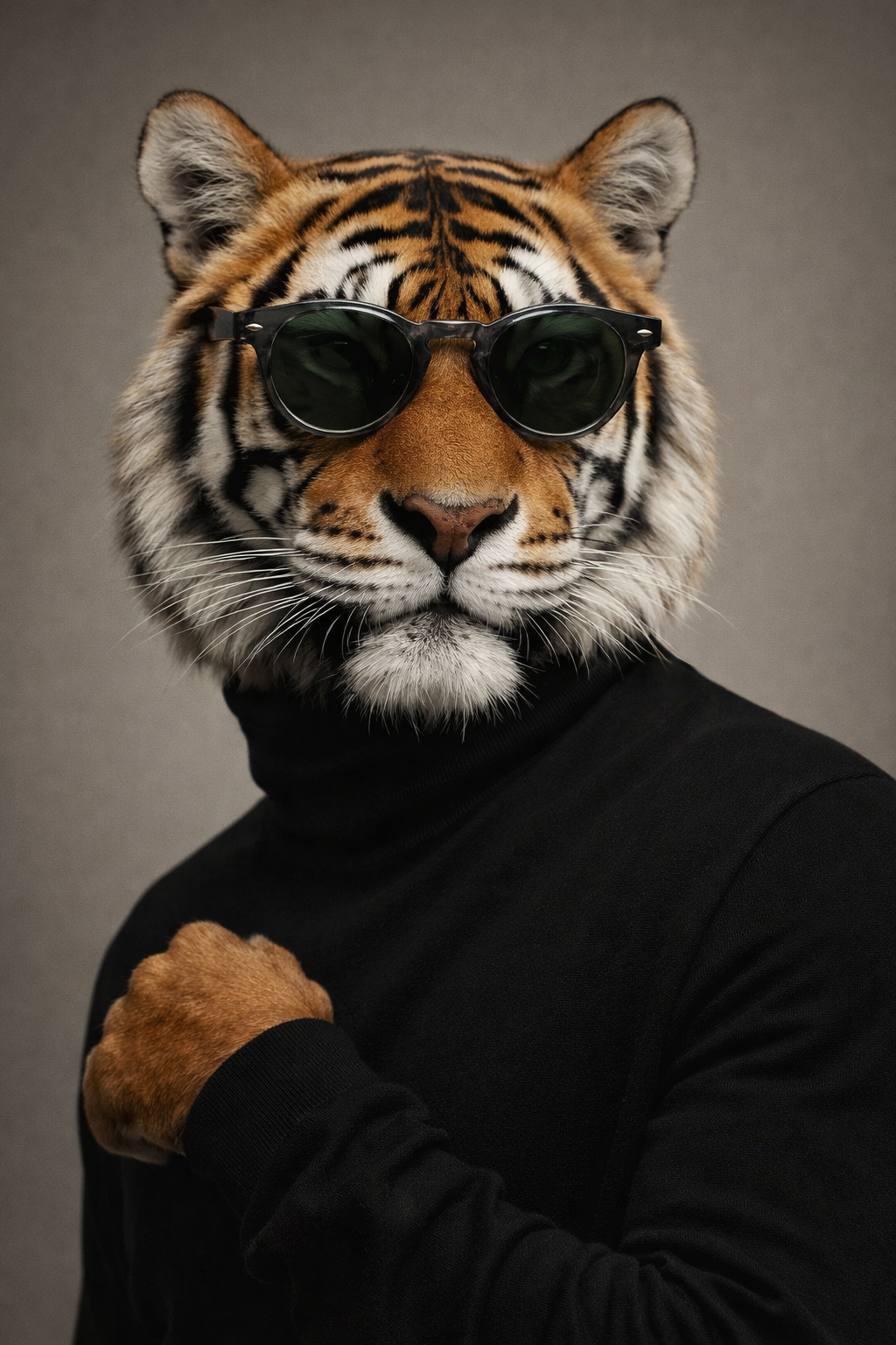 tigre humain